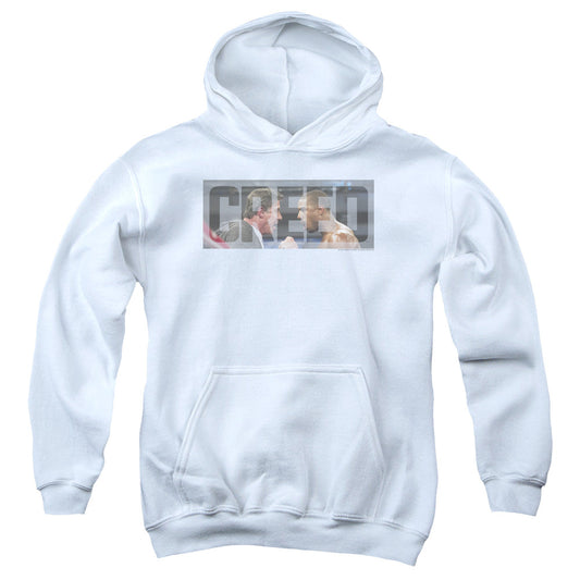 Creed Pep Talk Kids Youth Hoodie White Officially Licensed