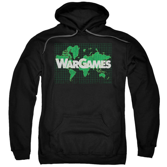 Wargames Game Board Mens Hoodie Black Officially Licensed