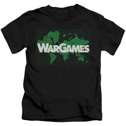 WarGames Game Board Juvenile Kids Youth T Shirt Black Officially Licensed