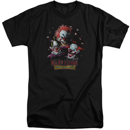 Killer Klowns From Outer Space Killer Klowns Mens Tall T Shirt Black Officially Licensed