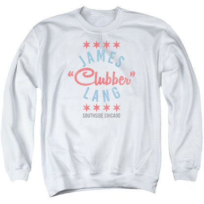 Rocky Iii Clubber Mens Crewneck Sweatshirt White Officially Licensed