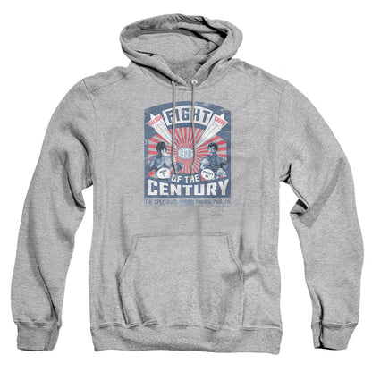 Rocky Balboa Creed Fight Poster Mens Hoodie Athletic Heather Officially Licensed