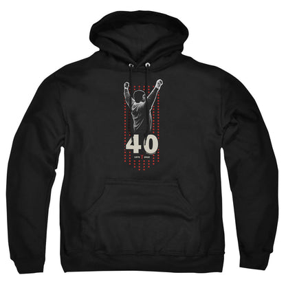 Rocky Stars Mens Hoodie Black Officially Licensed