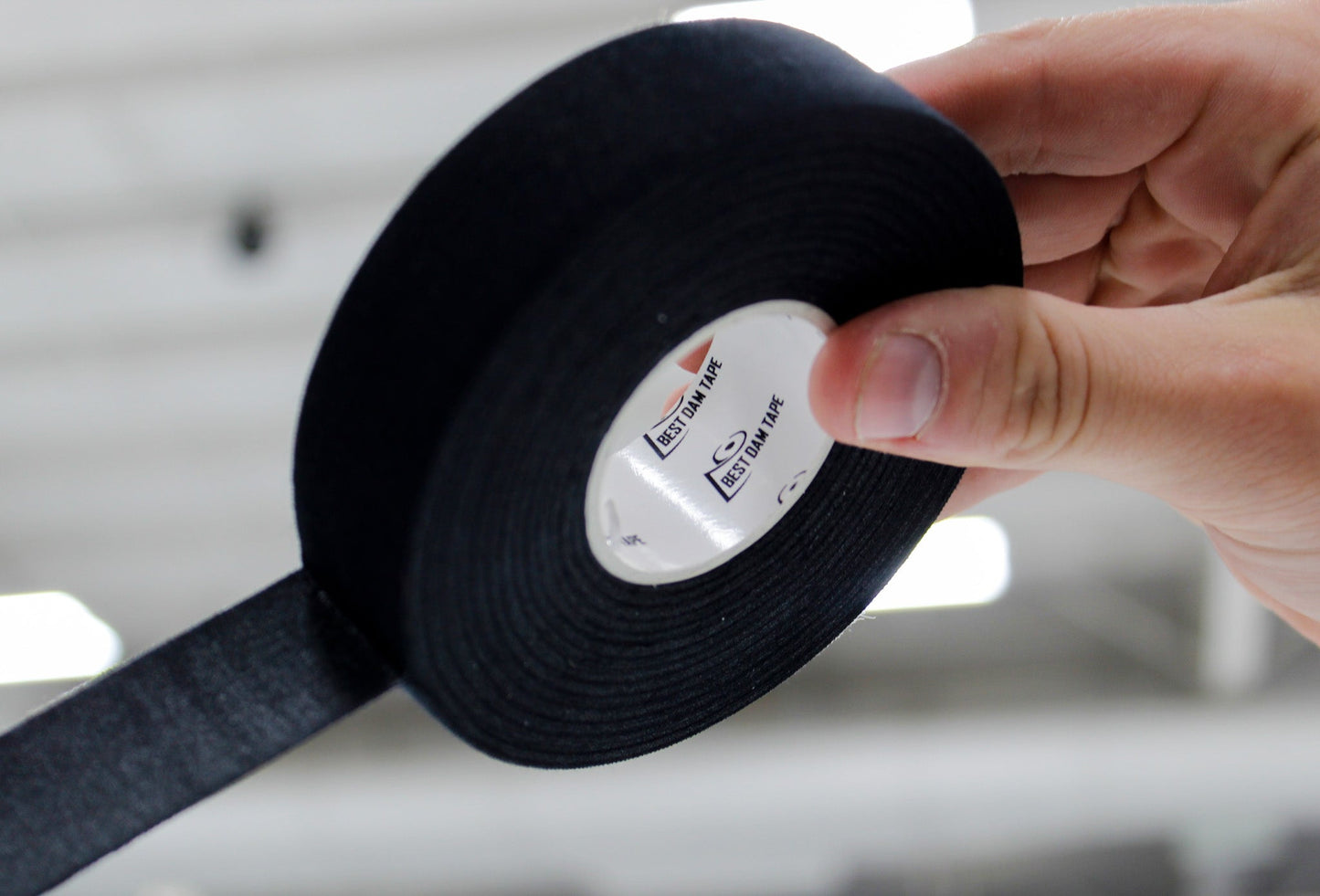 Best Dam Cloth Tape - Stick Tape - Black Color - Three Pack