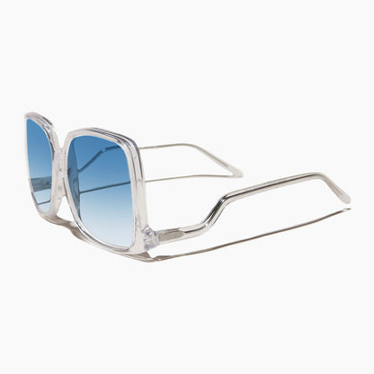 Granny-Chic Polarized Oversized Sunglass - Mia