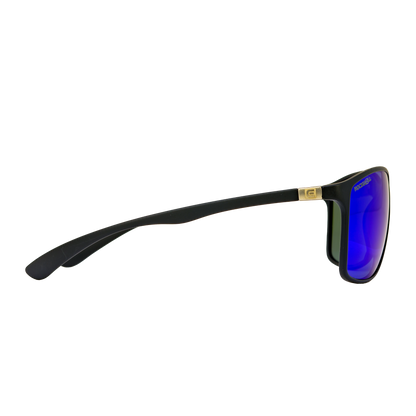 Milano (Black/Blue Mirror Polarized Lens)