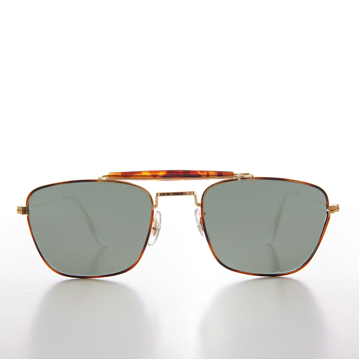 Small Metal Vintage Pilot Sunglasses - Milan