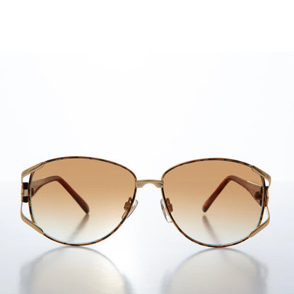 Large Women's Boho Vintage Sunglasses - Milena
