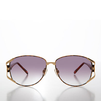Large Women's Boho Vintage Sunglasses - Milena