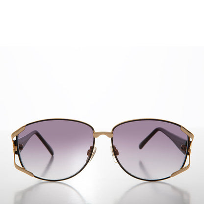Large Women's Boho Vintage Sunglasses - Milena