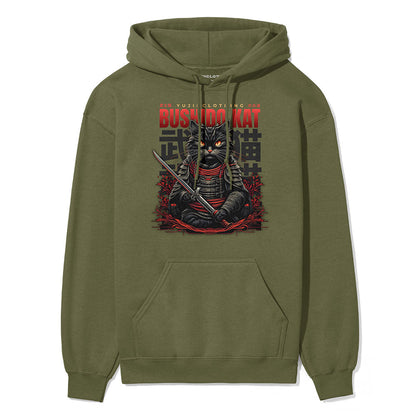 Bushido Cat Hoodie