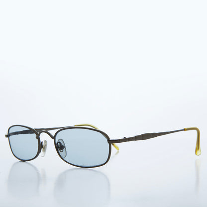 Rectangular Sunglass with Tinted Lenses - Mills