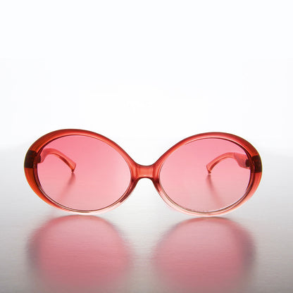 Oval Colorful 90s Mod Deadstock Sunglass - Mindy