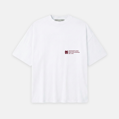 Mississippi State Essentials Oversized Tee