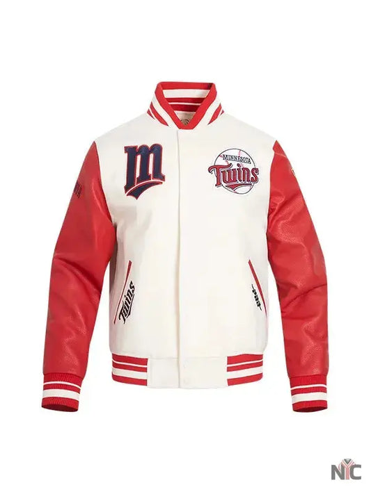 MLB Minnesota Twins Wool Varsity Jacket