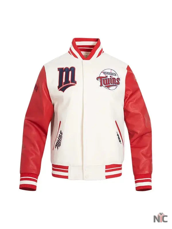 MLB Minnesota Twins Wool Varsity Jacket