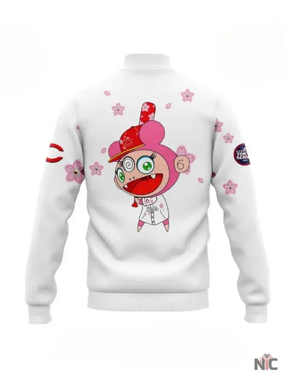 MLB Tokyo Series 2025 Cincinnati Reds Varsity Jacket