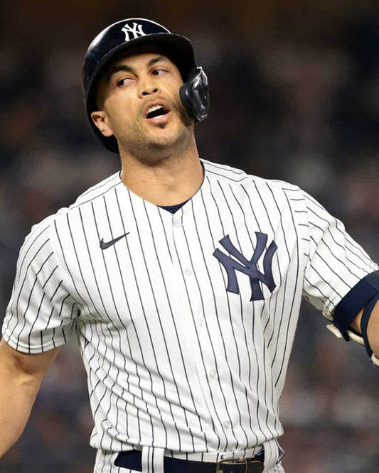 MLB New York Yankees Blue Striped Jersey