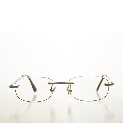 Rimless Oval Reading Glasses - Molton