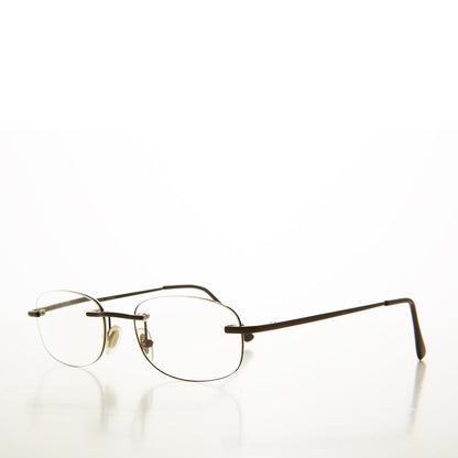 Rimless Oval Reading Glasses - Molton