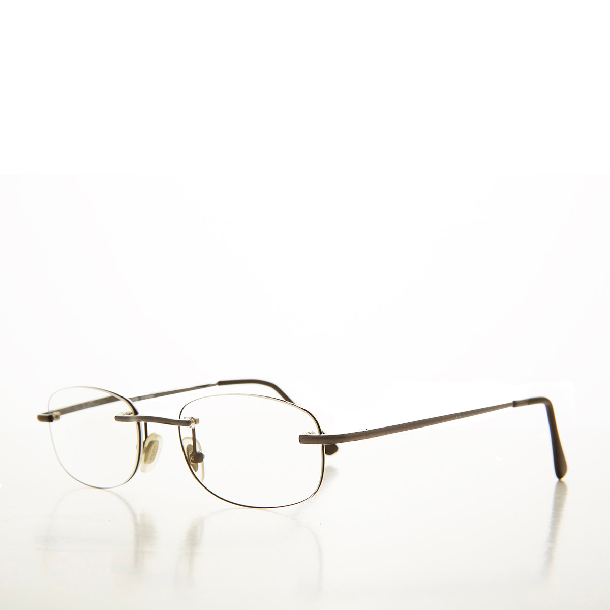 Rimless Oval Reading Glasses - Molton