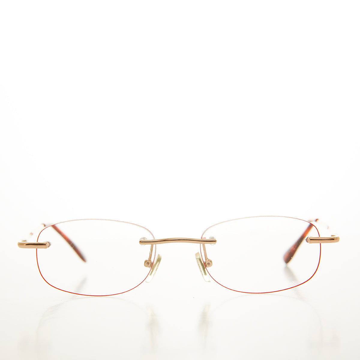 Rimless Oval Reading Glasses - Molton