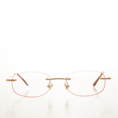Rimless Oval Reading Glasses - Molton