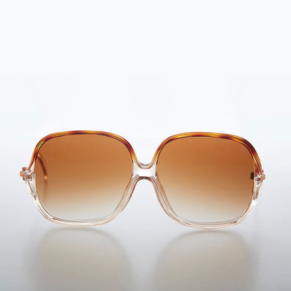 Oversized 80s Women's Vintage Sunglasses - Monica