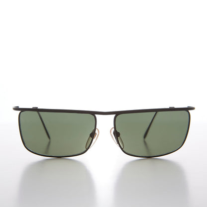 Minimalistic Rectangle Vintage 90s Sunglasses - Moto