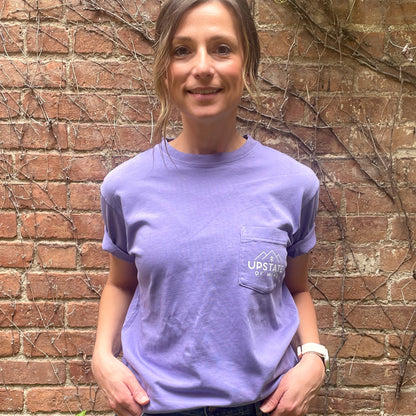 Mountainside Pocket Tee - Purple Haze