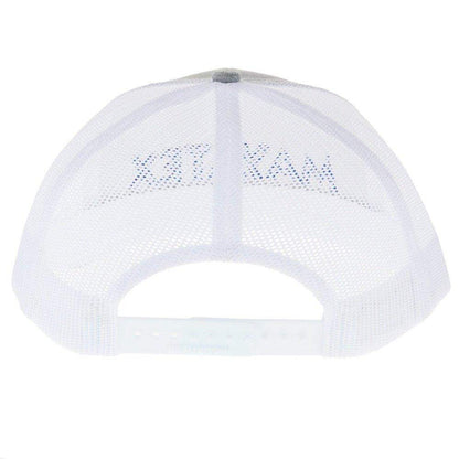 Heather Grey Mesh Back Logo Cap