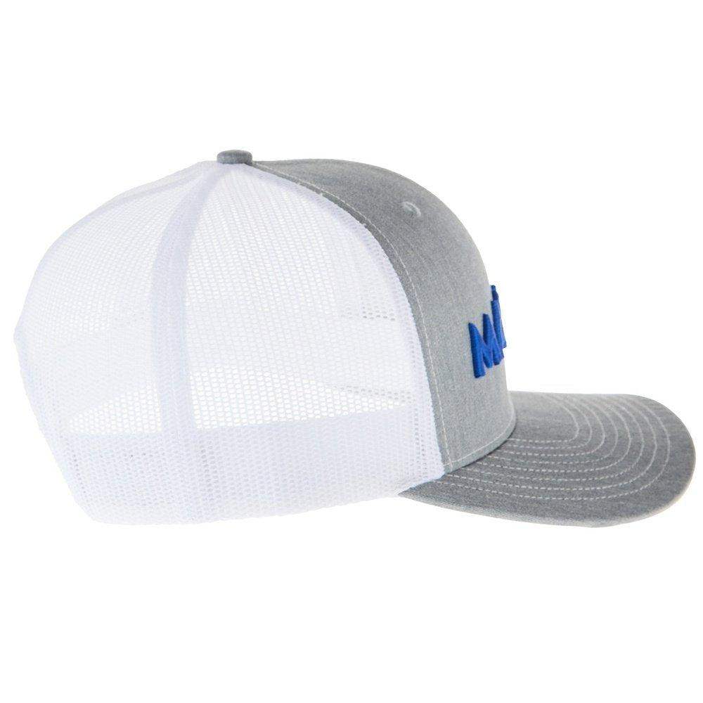 Heather Grey Mesh Back Logo Cap