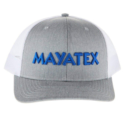 Heather Grey Mesh Back Logo Cap