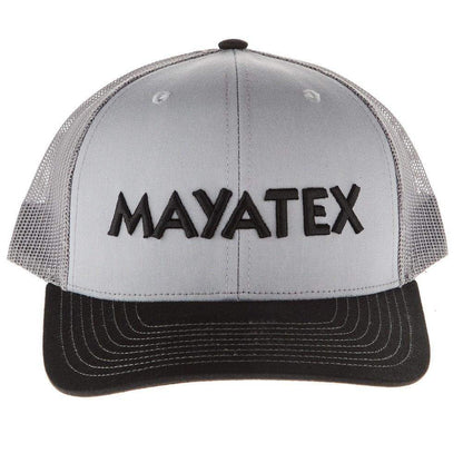 Grey And Charcoal Mesh Back Logo Cap