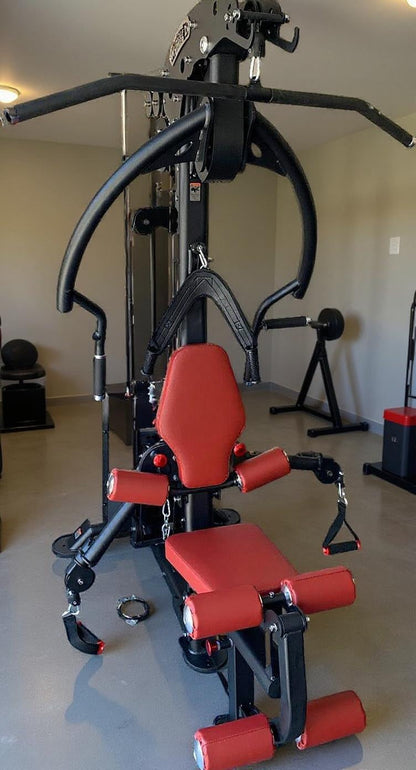 Muscle D Fitness Compact Single-Stack Multi-Gym | Full Body, Space-Saving