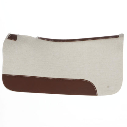 Natural 1 1 4in 31x30 Felt Roper Saddle Pad