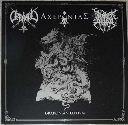 Ofermod / Black Altar / Acherontas - Drakonian Elitism - 2LP w/ Etching on D-Side + 16pg Booklet [LP] Vinyl Record