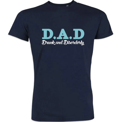 Dad Drunk and Disorderly Men's Organic Tee