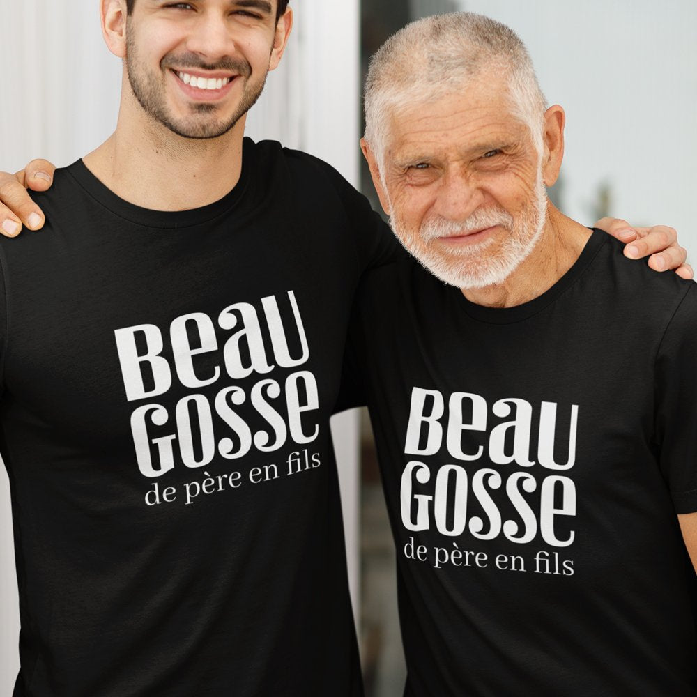 Beau Gosse De Père en Fils Men's Organic Cotton Tee