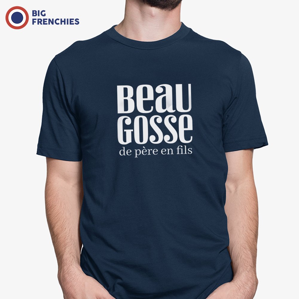 Beau Gosse De Père en Fils Men's Organic Cotton Tee