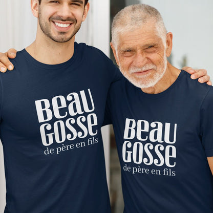 Beau Gosse De Père en Fils Men's Organic Cotton Tee
