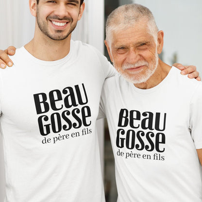 Beau Gosse De Père en Fils Men's Organic Cotton Tee