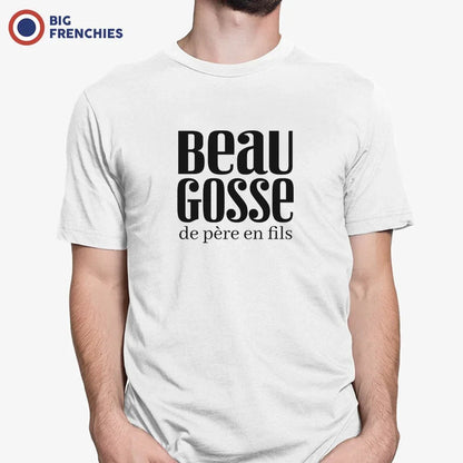 Beau Gosse De Père en Fils Men's Organic Cotton Tee