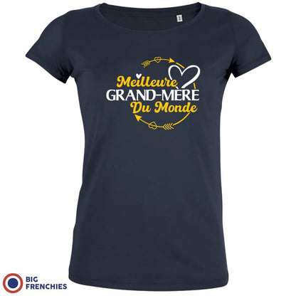 La Meilleure Grand-mère Du Monde Women's Organic Cotton Tee