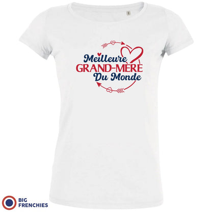 La Meilleure Grand-mère Du Monde Women's Organic Cotton Tee
