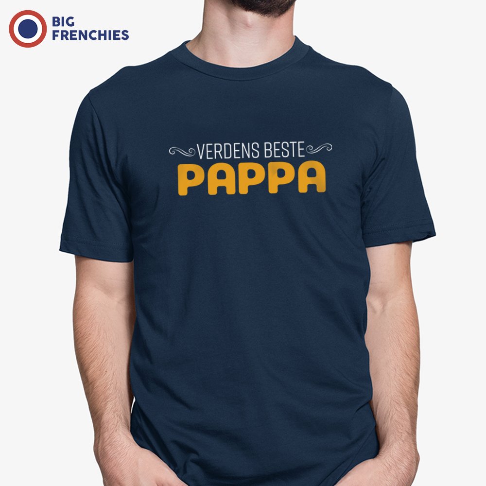 Verdens Beste Pappa Men's Organic Cotton Tee