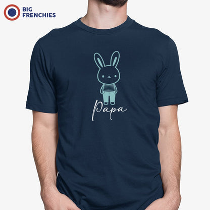 Easter Papa Lapin Men's Organic Cotton Tee