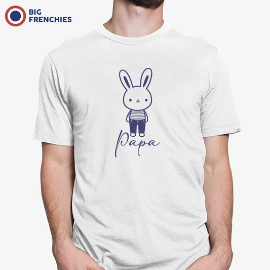 Easter Papa Lapin Men's Organic Cotton Tee