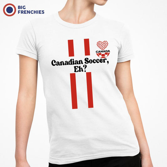 Canadian Soccer, Eh? Women's Organic Cotton Tee