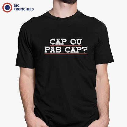 Cap Ou Pas Cap? Men's Organic Cotton Tee